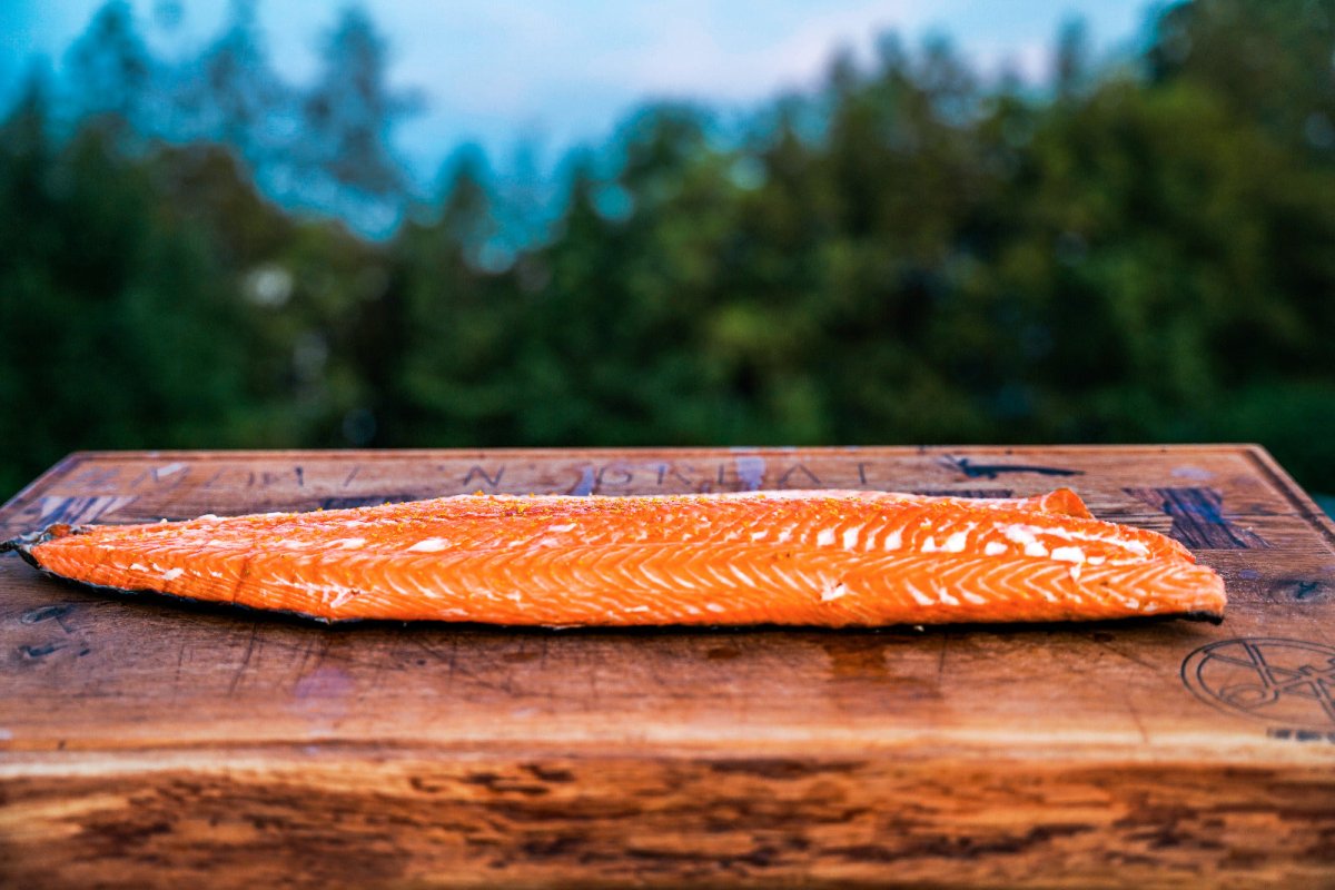 Geräucherter Lachs vom Gasgrill - BABOSSA