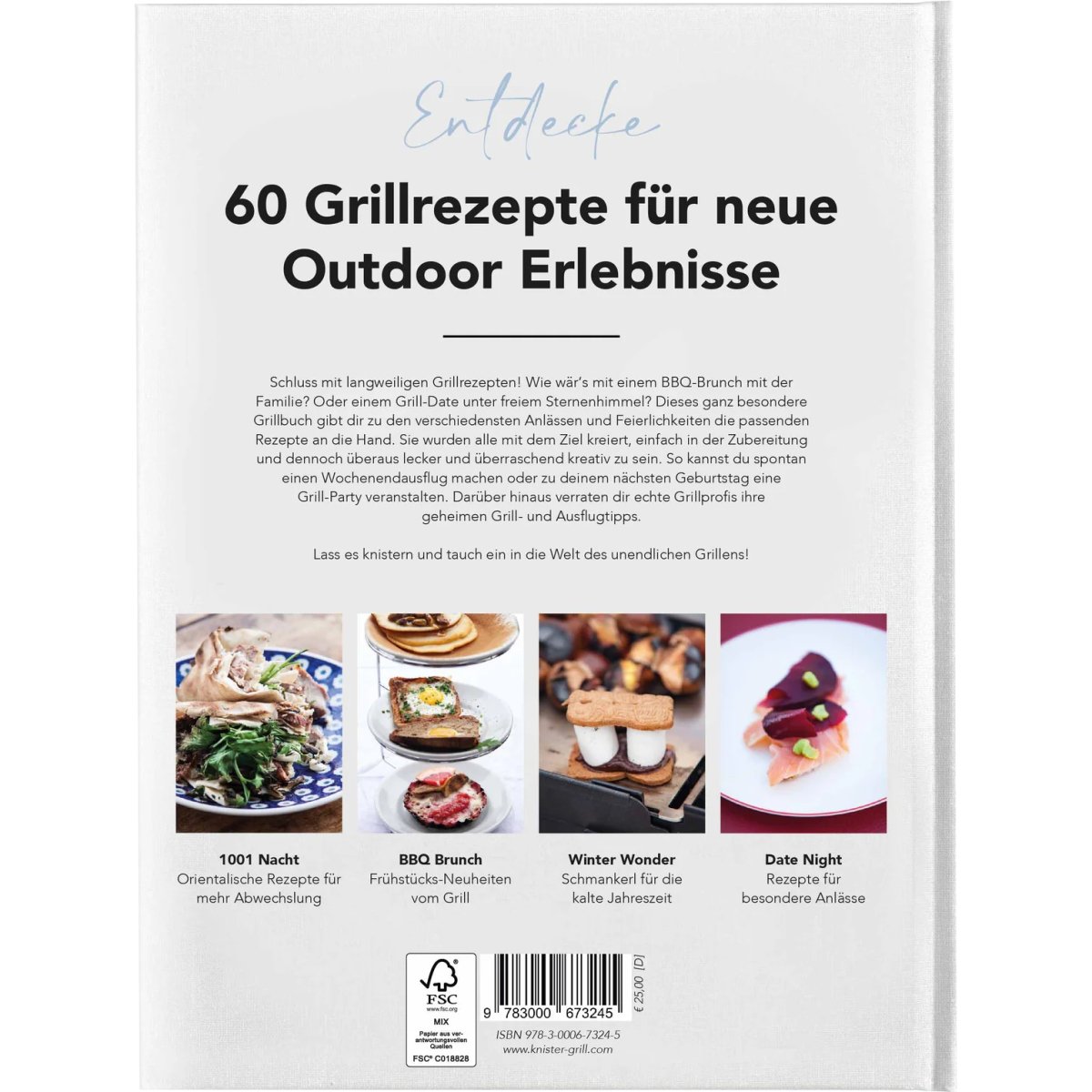 Knister Kochbuch "Unendlich Grillen" - BABOSSAKnister Kochbuch "Unendlich Grillen"KnisterBABOSSA