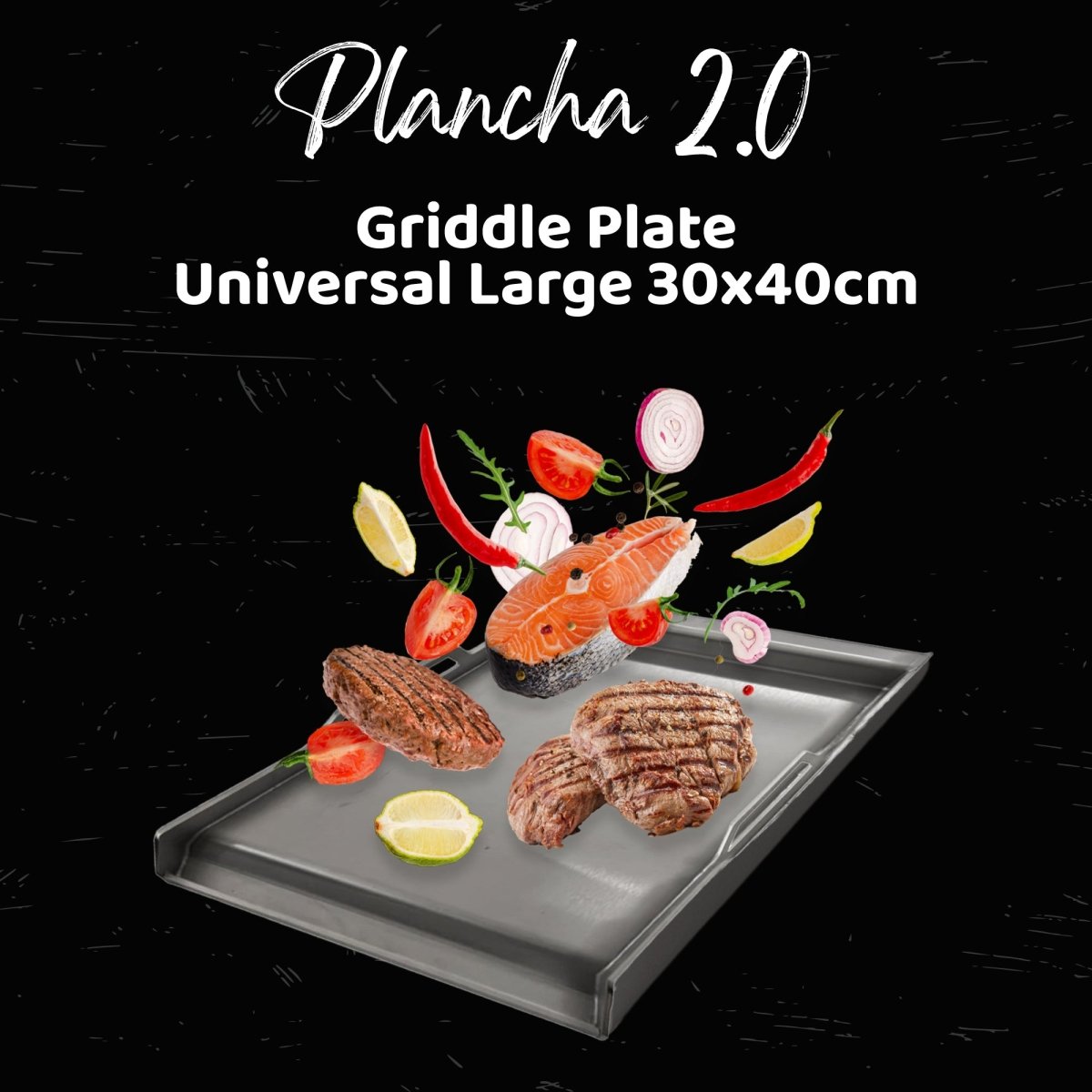 Plancha 2.0 | Griddle Plate | Universal Medium 30x40cm - BABOSSAPlancha 2.0 | Griddle Plate | Universal Medium 30x40cmPlanchaBABOSSABABOSSA